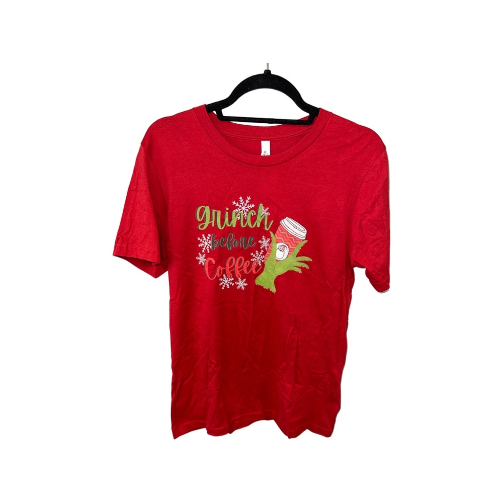 Grinch Before Coffee Graphic Tee